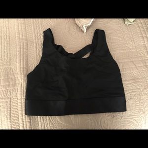 Black Sports Bra